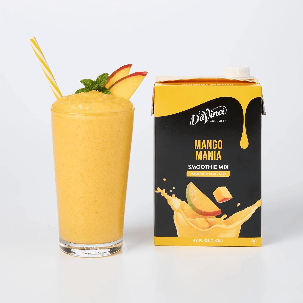 SMOOTHIE MIX DAVINCI GOURMET DE 1.42 L SABOR MANGO MANIA - MANGO - CONCENTRADO - Kitchen Experts