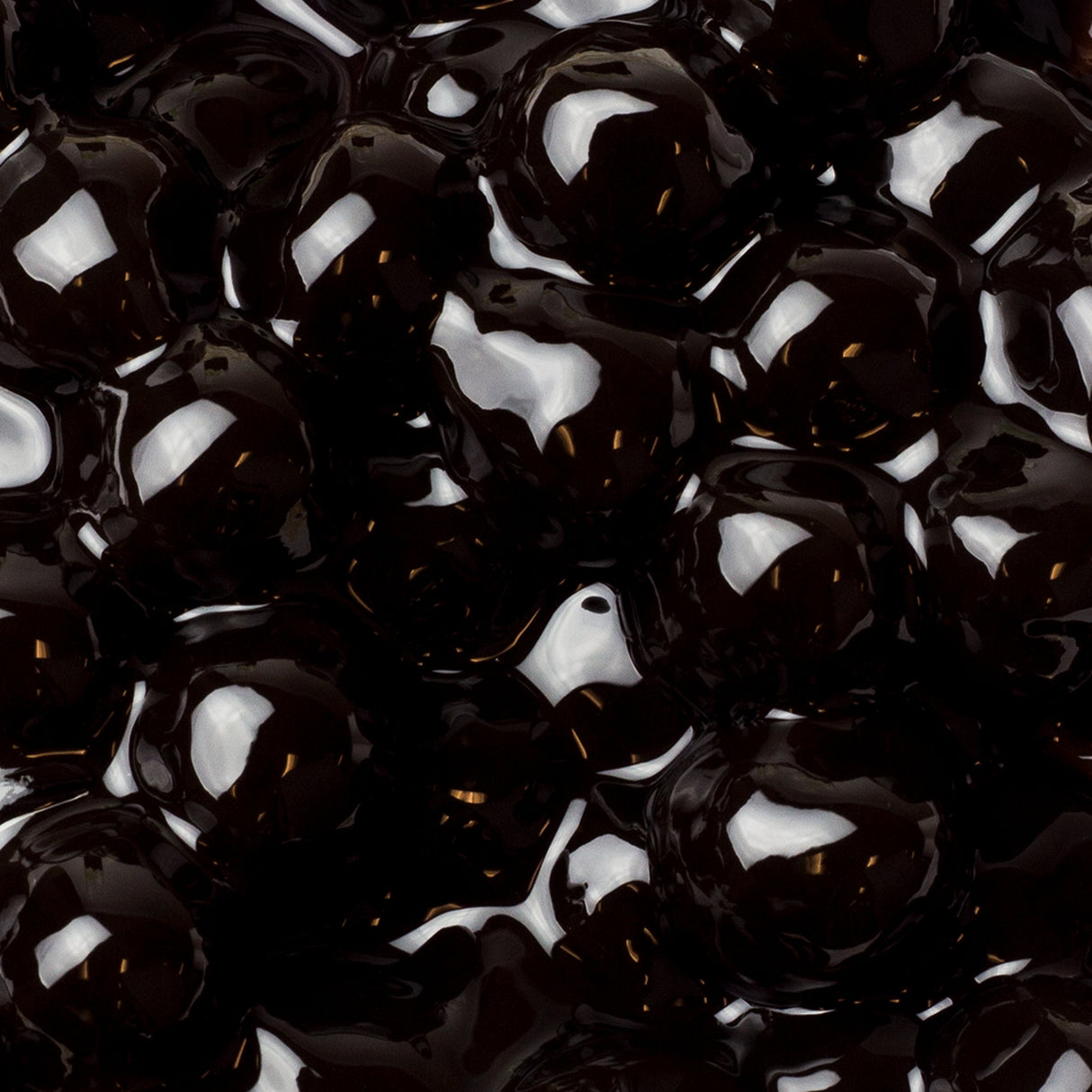 Tea Zone Tapioca Negra 2720g - Perlas Suaves para Bebidas - detalle de textura