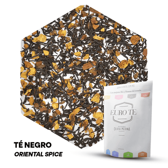 Euro Té Negro Oriental Spice Mezcla Aromática Premium 250g para cafeterías | Kitchen Experts KEX