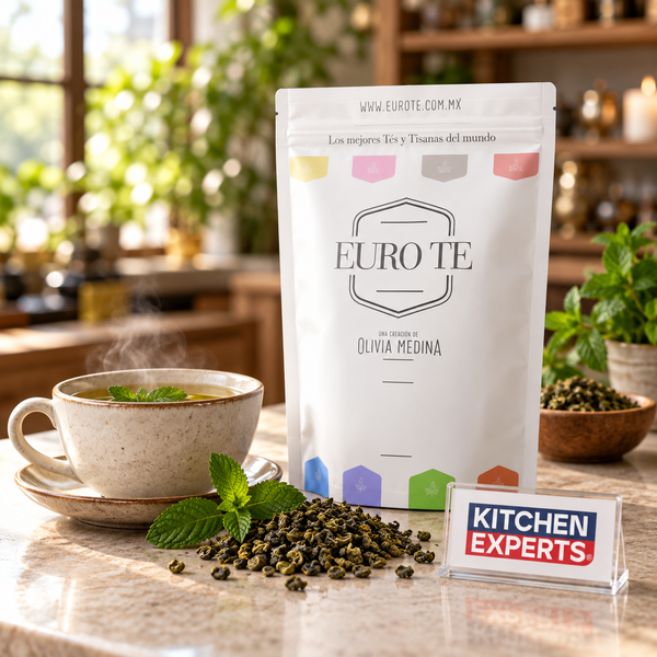 Té Verde Menta Euro Té Bolsa 250 Gramos - escena KEX