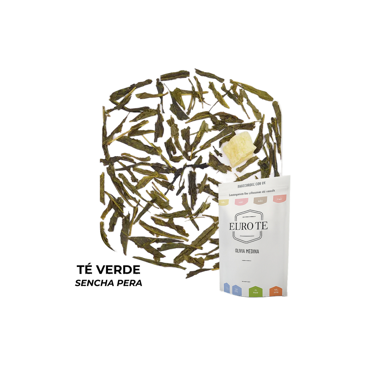 Té Verde Sencha Pera Euro Té Bolsa 250 Gramos