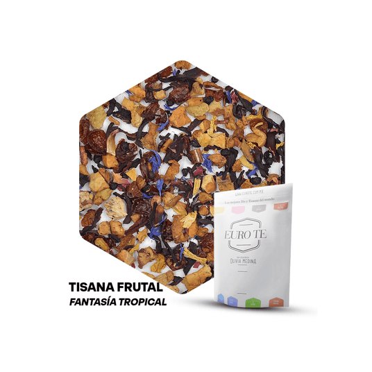 Euro Té Tisana Frutal Fantasia Tropical 250 Gramos para cafeterías | Kitchen Experts KEX