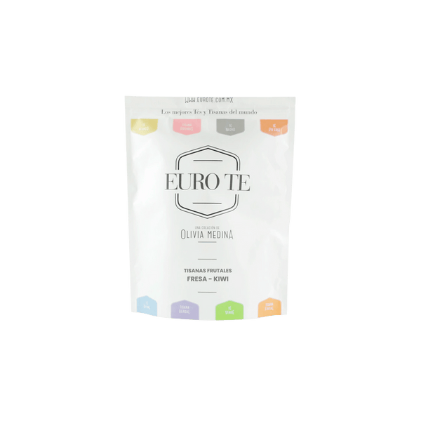 Euro Té Tisana Frutal Fresa Kiwi 250 Gramos para cafeterías | Kitchen Experts KEX