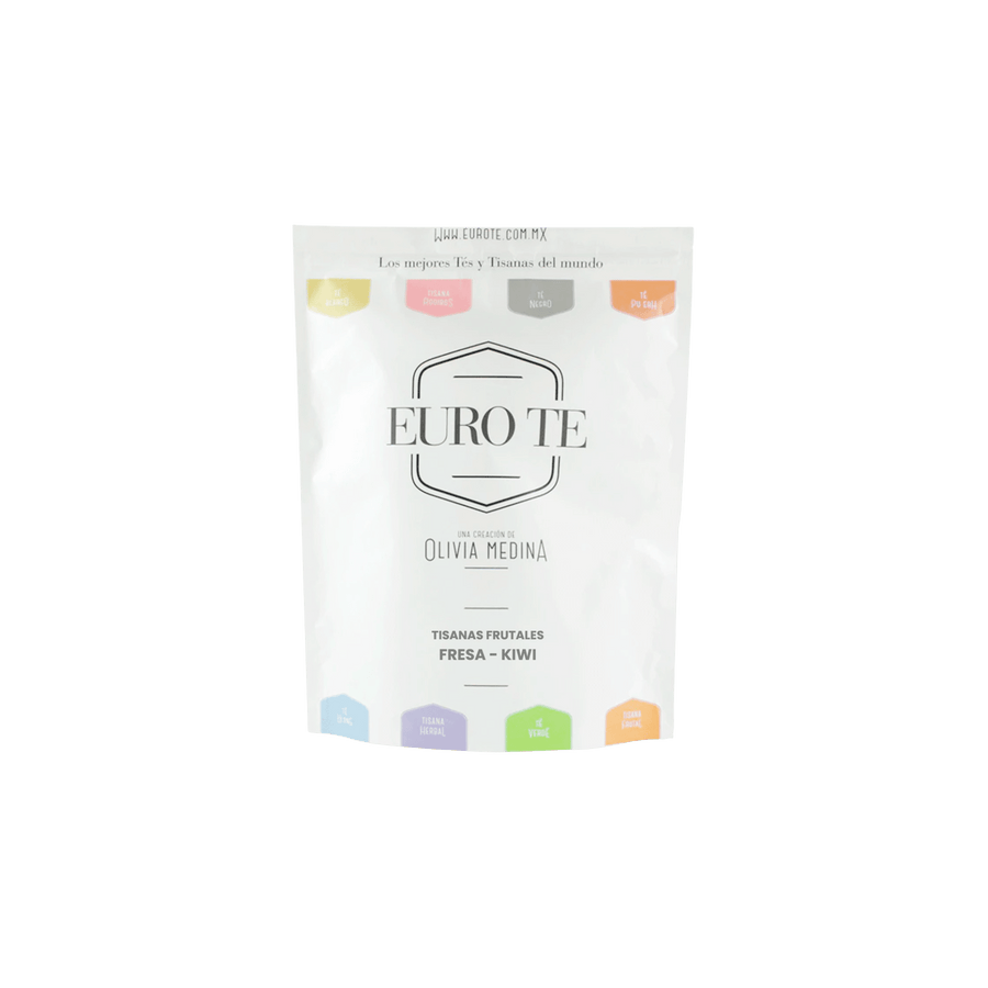 Euro Té Tisana Frutal Fresa Kiwi 250 Gramos para cafeterías | Kitchen Experts KEX