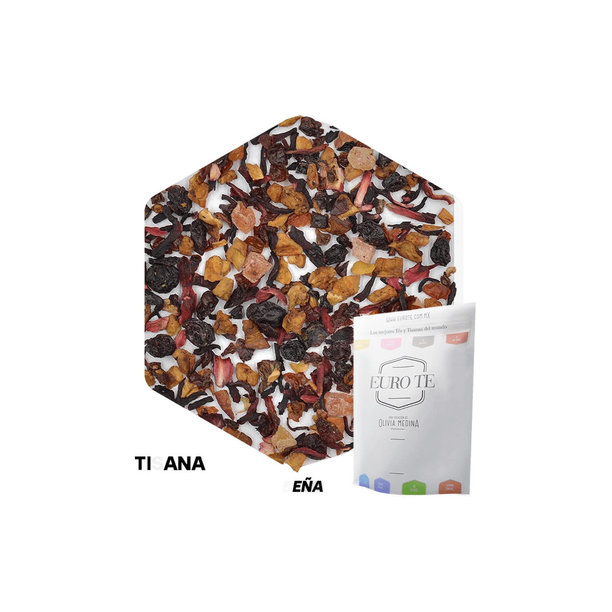 Tisana Frutal Fruta Caribena Euro Té Bolsa 250 Gramos