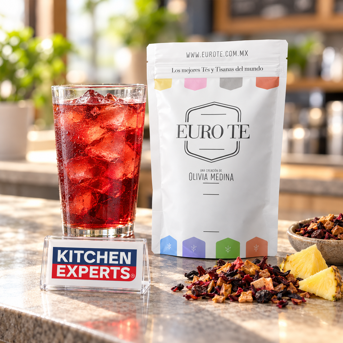 Tisana Frutal Fruta Caribena Euro Té Bolsa 250 Gramos - escena KEX