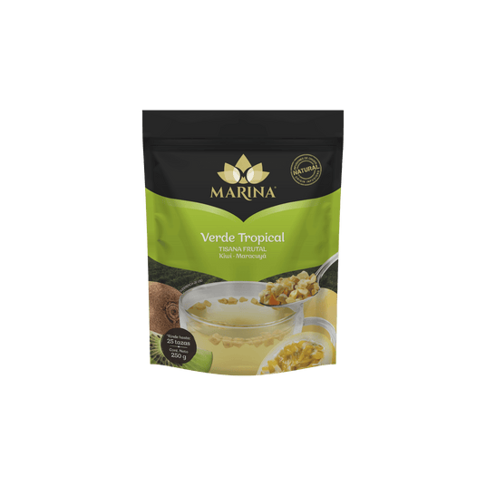 Marina Tisana Frutal Kiwi Maracuya Verde Tropical 500 Gramos para cafeterías | Kitchen Experts KEX