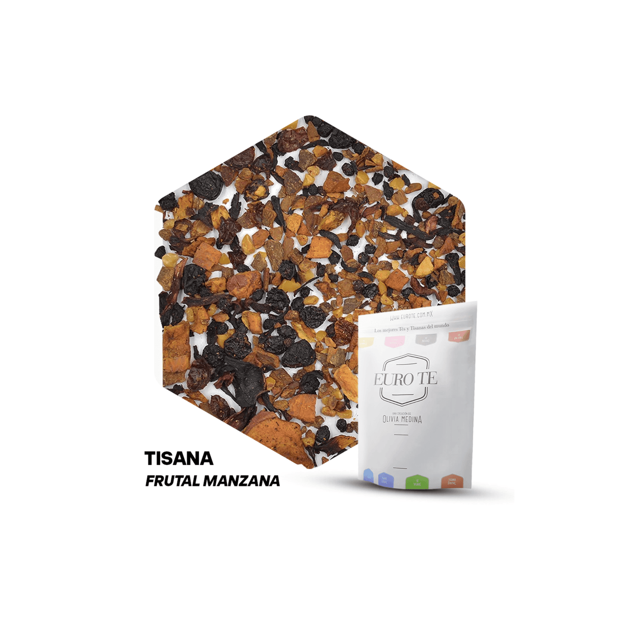 TISANA FRUTAL MANZANA EURO TE 250 GRAMOS - Kitchen Experts KEXTes y TisanasEuroteKitchen Experts KEX