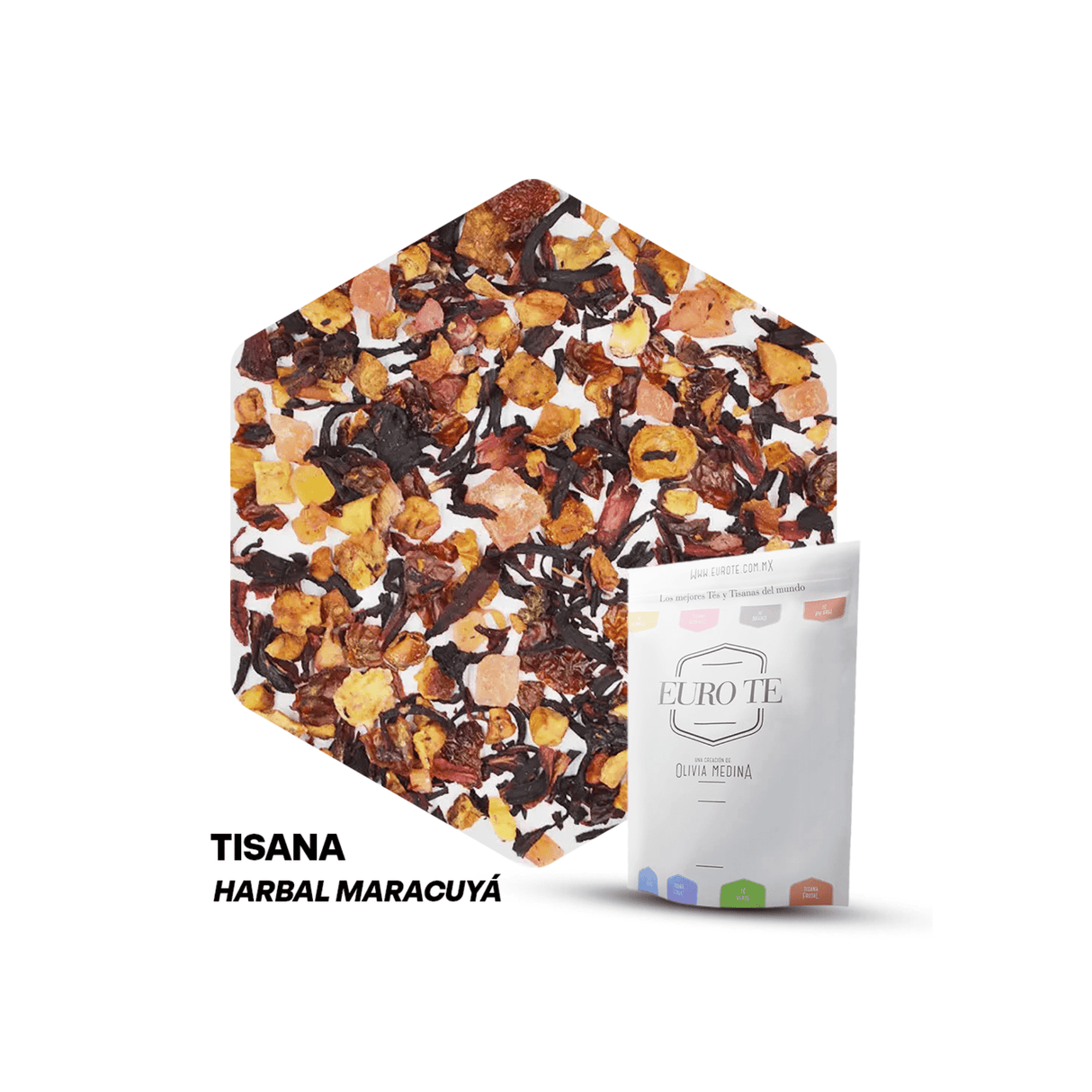 TISANA FRUTAL MARACUYA EURO TE BOLSA 250 GRAMOS - Kitchen Experts KEXTes y TisanasEuroteKitchen Experts KEX