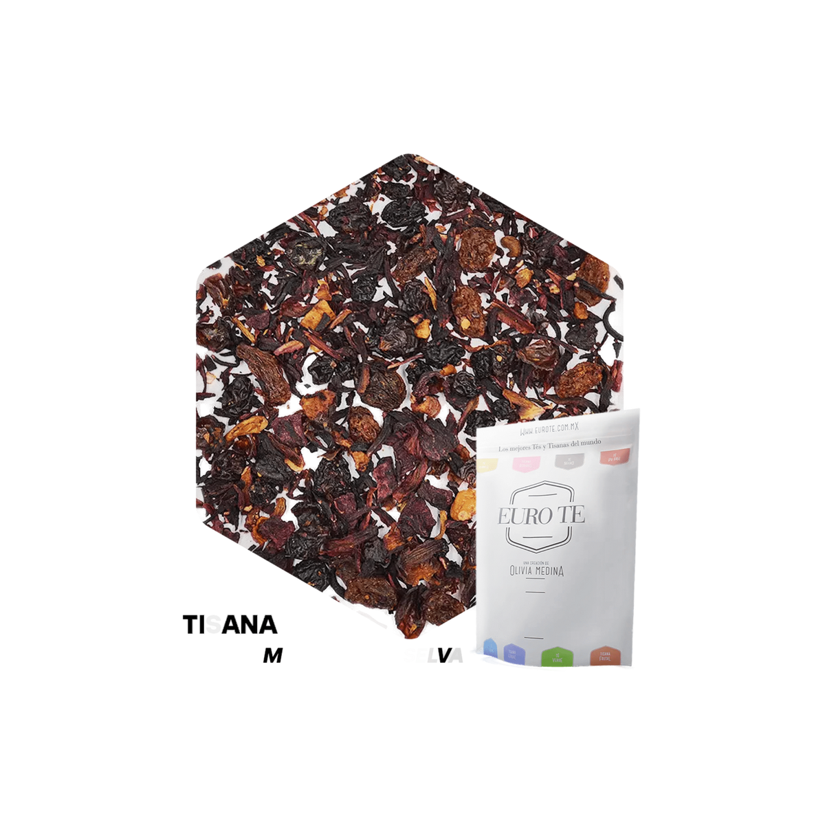 Tisana Frutal Moras de la Selva Euro Té Bolsa 250 Gramos