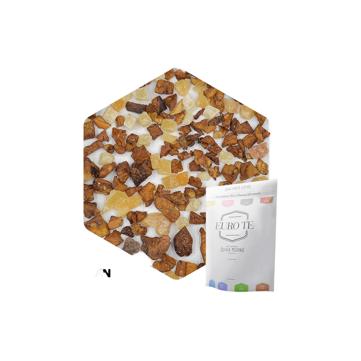Tisana Frutal Papantl Euro Té Bolsa 250 Gramos