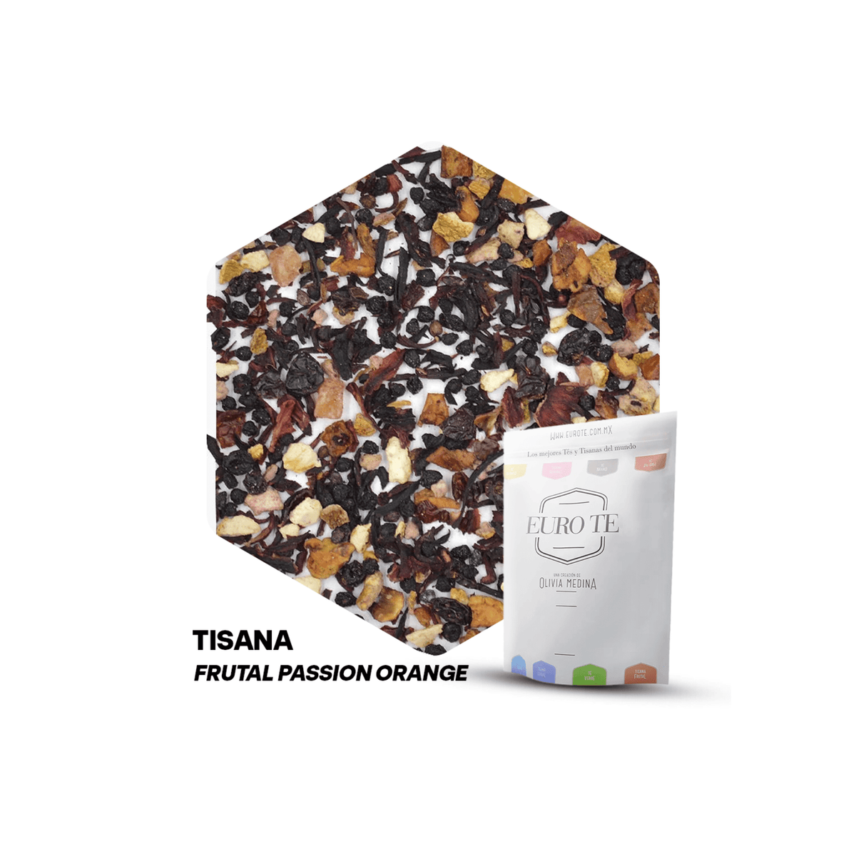 TISANA FRUTAL PASSION ORANGE EURO TE 250 GRAMOS - Kitchen Experts KEXTes y TisanasEuroteKitchen Experts KEX