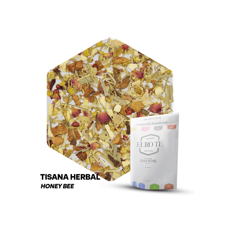 Euro Té Tisana Herbal Honey Bee 250 Gramos para cafeterías | Kitchen Experts KEX