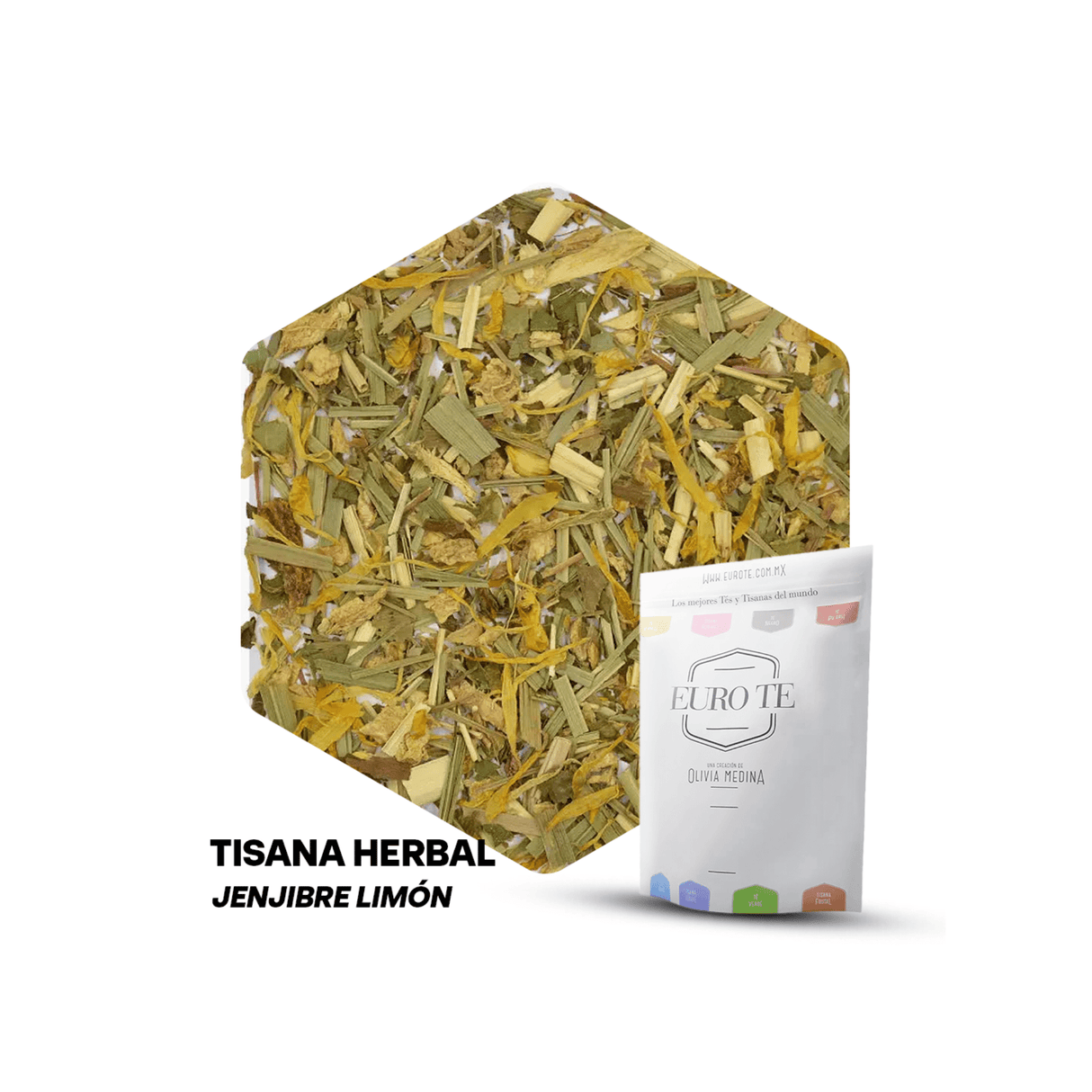 TISANA HERBAL JENGIBRE LIMON EURO TE BOLSA 250 GRAMOS - Kitchen Experts KEXTes y TisanasEuroteKitchen Experts KEX