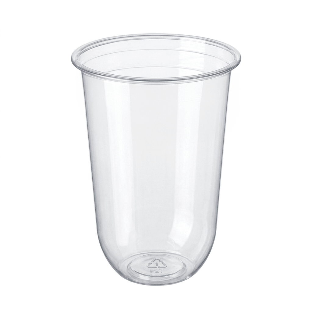 Vaso Tipo U PET de 20 oz para Bebidas Frías | Marca Twinco - Kitchen Experts KEXDesechablesTwincoKitchen Experts KEX
