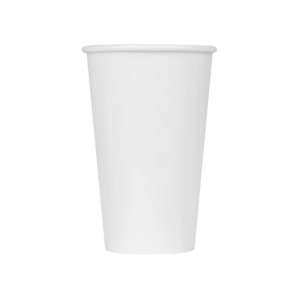 Vasos para café de papel de 16 oz, color Blanco - Kitchen Experts KEXDesechablesKaratKitchen Experts KEX
