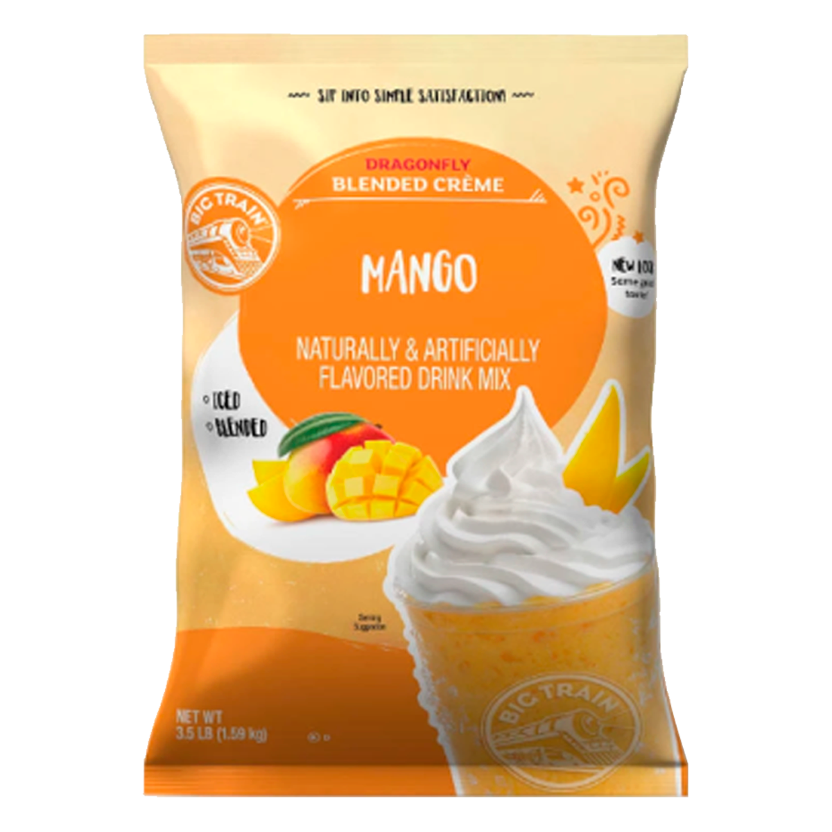 BASE BIG TRAIN DRAGON FLY MANGO BOLSA 1590 GRAMOS