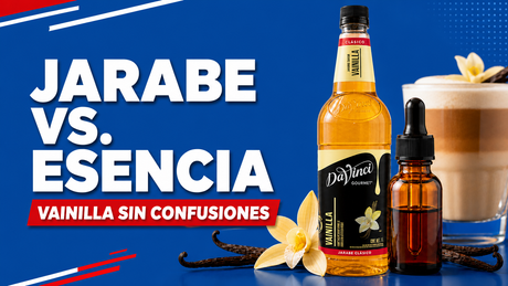 Jarabe DaVinci Vainilla frente a esencia de vainilla