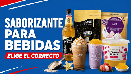Saborizantes para bebidas: jarabes, bases en polvo y perlas Tea Zone