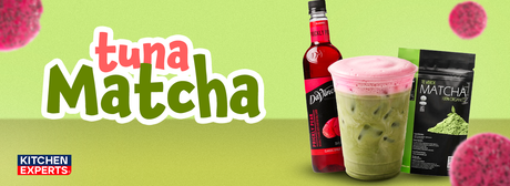 Matcha con foam de Tuna