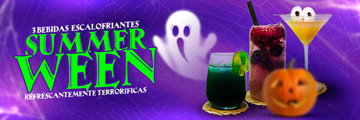 🎃 Summer Ween: 3 bebidas escalofriantes.