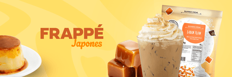 Descubre el frappé japonés con sabor a flan: una bebida cremosa y refrescante que combina la suavidad del caramelo con el dulzor perfecto para sorprender a tus clientes en cada sorbo.