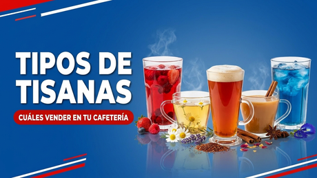 Tipos de tisanas: frutal, herbal, rooibos, chai y azul, cuáles vender en tu cafetería