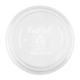Vasos de plástico transparente de 12 oz para bebidas frías

