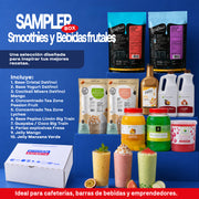 Sampler Box Smoothies y Bebidas Frutales