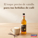 Jarabe DaVinci Vainilla - el toque preciso de vainilla para bebidas de cafe