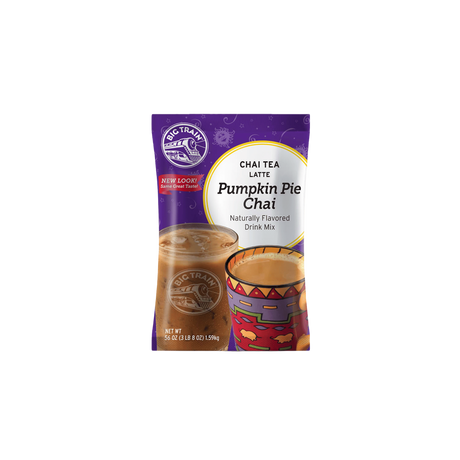 BASE BIG TRAIN CHAI PUMPKIN PIE CALABAZA FLAVOR BOLSA 1590 GRAMOS
