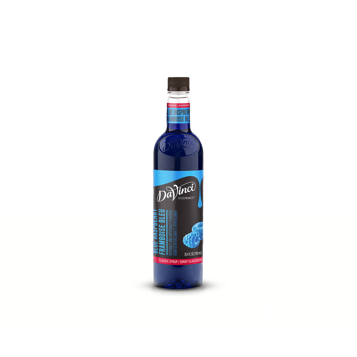 DAVINCI BLUE RASPBERRY SYRUP 750 ML BOTTLE