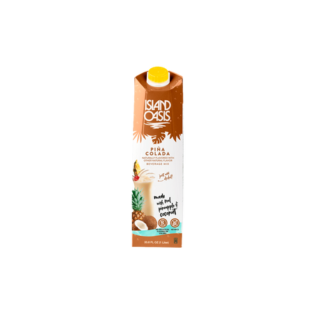 CONCENTRADO ISLAND OASIS PIÑA COLADA BOTELLA 1 LITRO