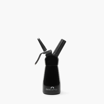 SIFON BARISTA BEST WHIP 1/4 LITRO ALUMINIO NEGRO 25OML
