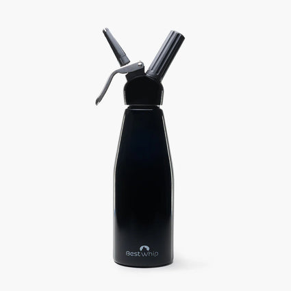 SIFON BARISTA BEST WHIP 1 LITRO ALUMINIO NEGRO