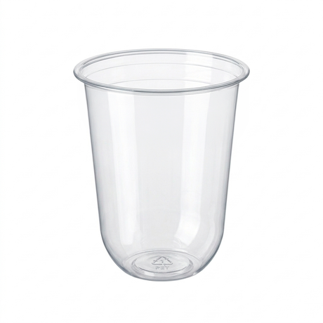 Vaso Tipo U PET de 16 oz para Bebidas Frías | Marca Twinco