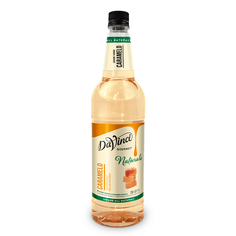 Jarabe DaVinci Caramelo All Naturals botella 1 litro