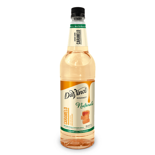 Jarabe DaVinci Caramelo All Naturals botella 1 litro