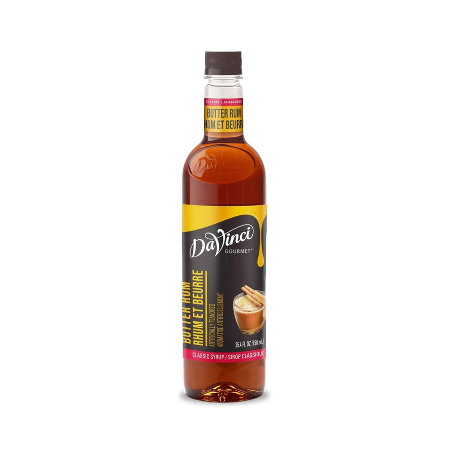 Jarabe DaVinci Butter Rum Botella 750 ml