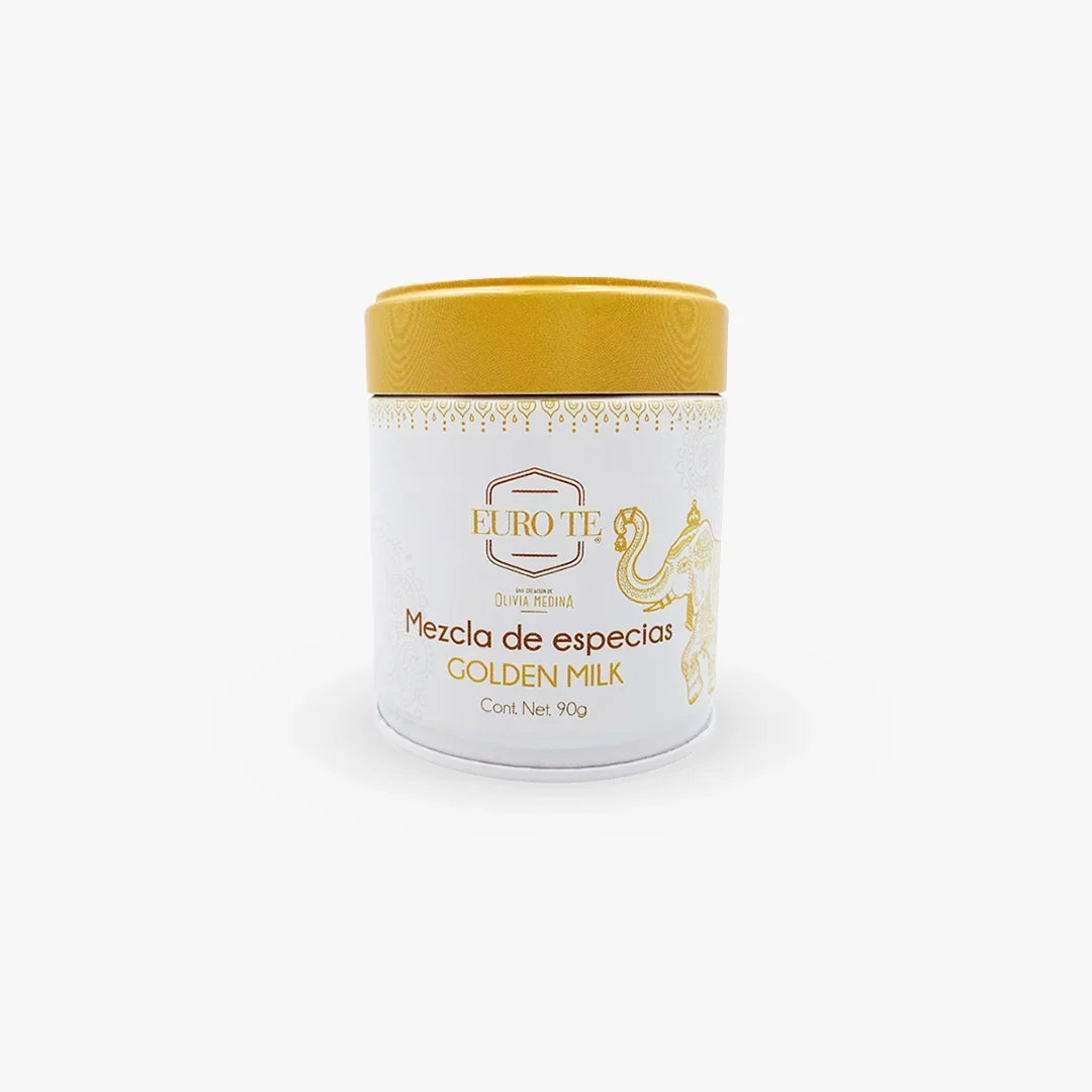 Lata Golden Milk Euro Té 90 Gramos