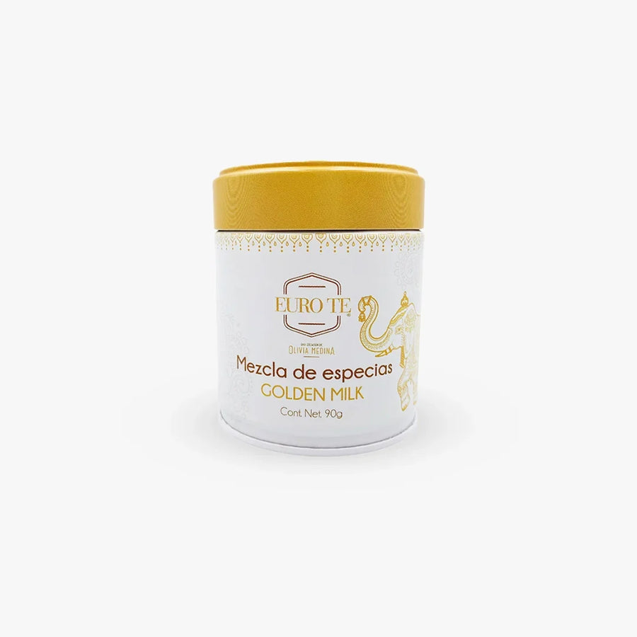 Lata Golden Milk Euro Té 90 Gramos