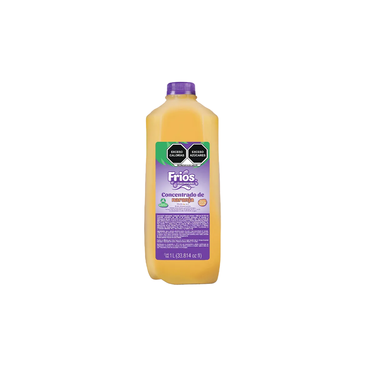 CONCENTRADO FRIOS DE 1 L SABOR NARANJA | CONCENTRADO DE PULPA DE FRUTA NATURAL CONGELADA - Kitchen Experts - KEX