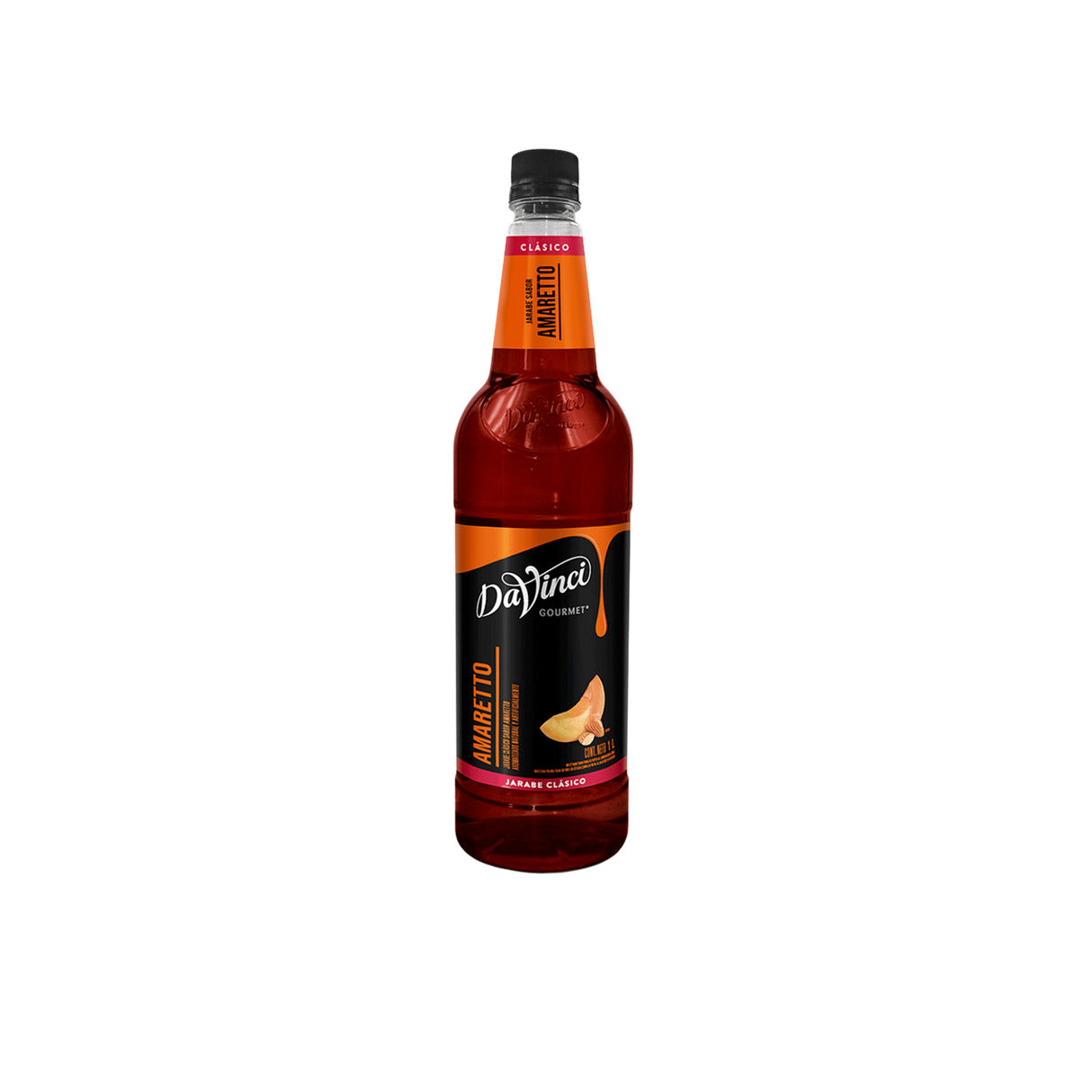 JARABE DAVINCI AMARETO BOTELLA 1 LITRO