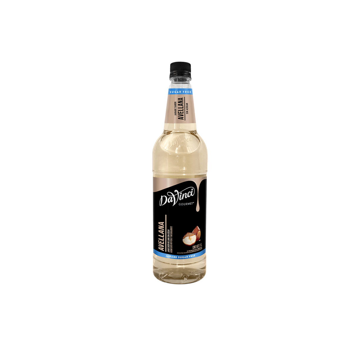 JARABE DAVINCI  AVELLANA SUGAR FREE 1 LITRO