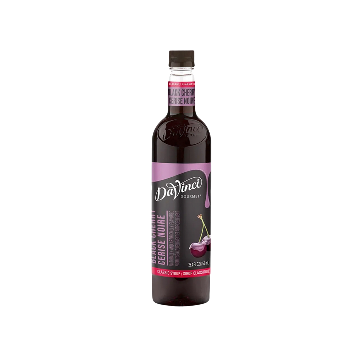 JARABE DAVINCI BLACK CHERRY BOTELLA 750 ML