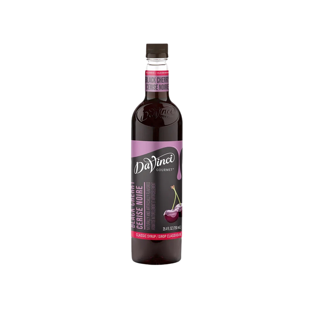 JARABE DAVINCI BLACK CHERRY BOTELLA 750 ML