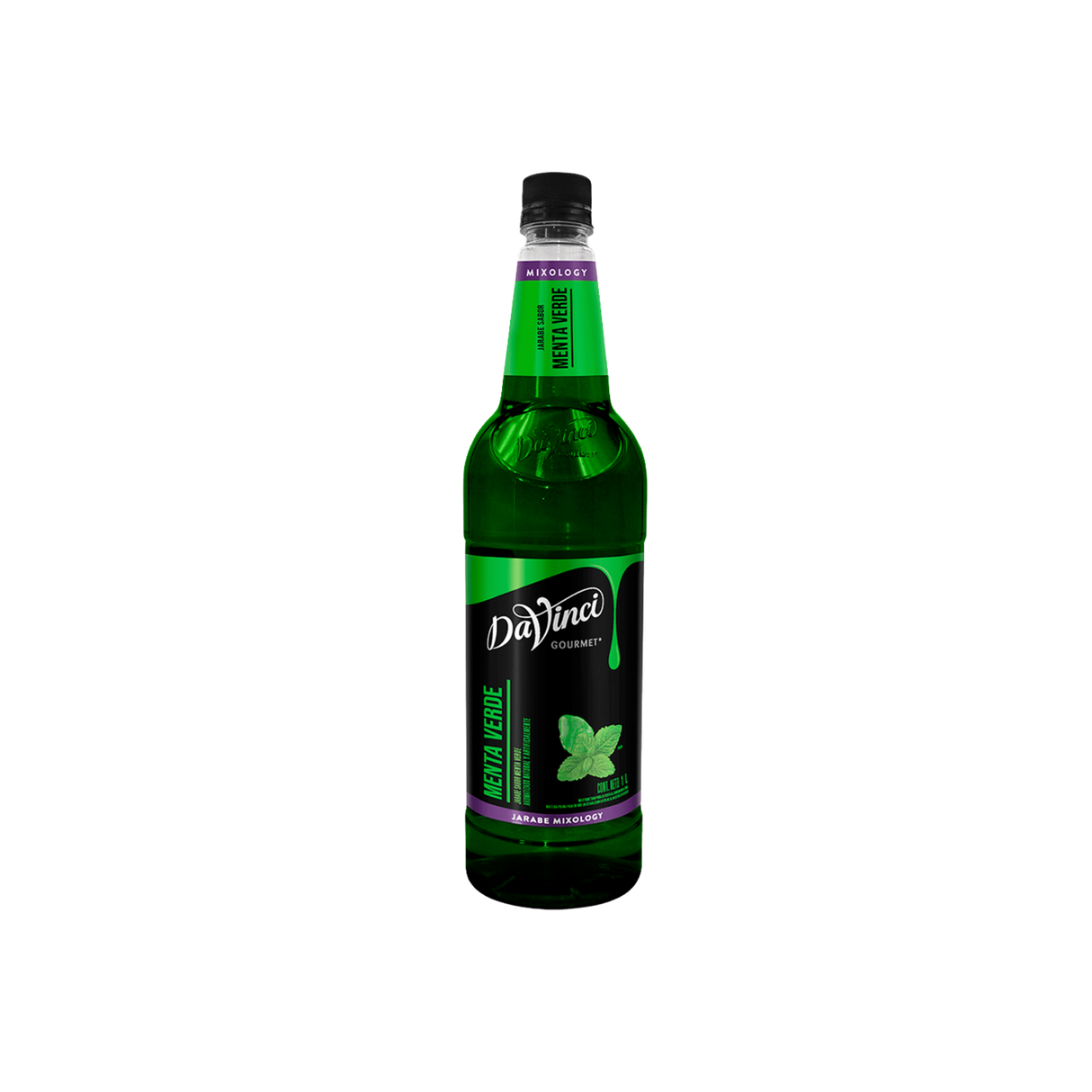 JARABE DAVINCI MIXOLOGIA VERDE MENTA BOTELLA 1 LITRO