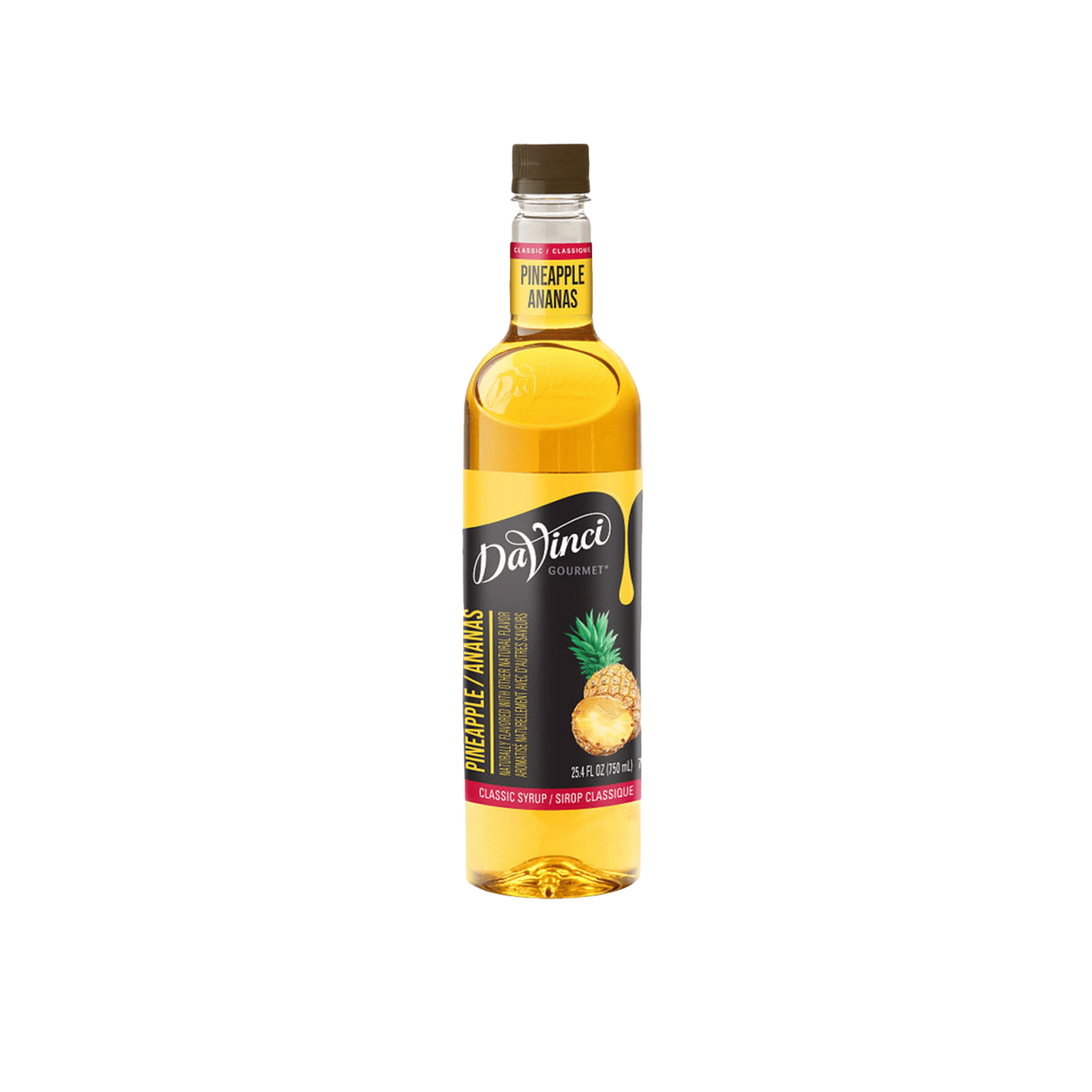 JARABE DAVINCI PINEAPPLE PIÑA BOTELLAS 750 MILILITROS