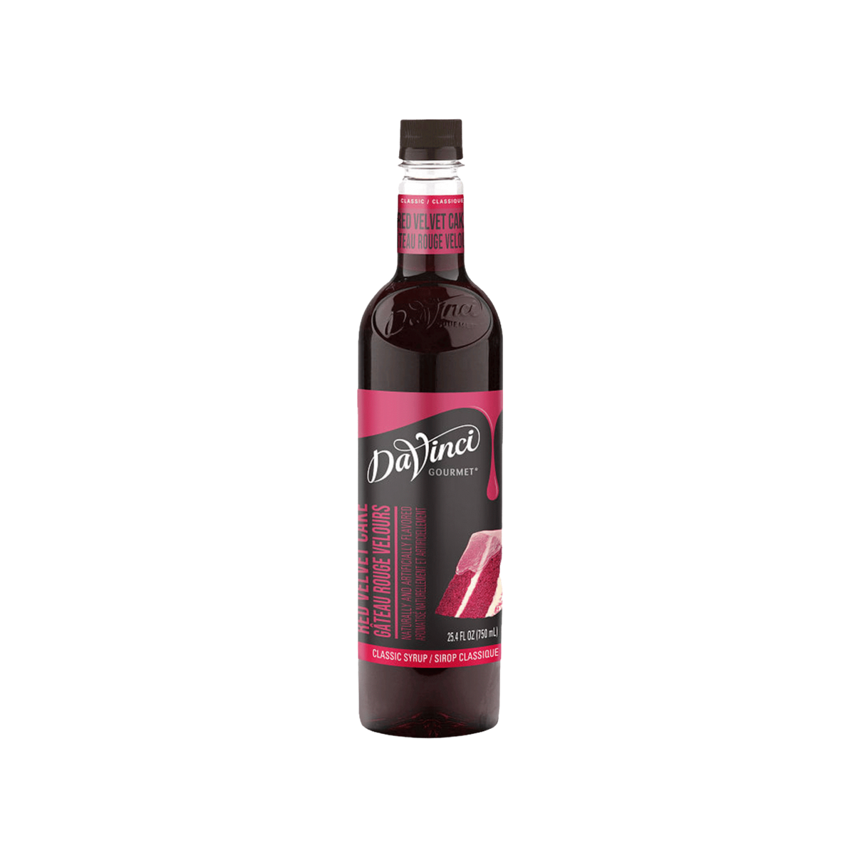 JARABE DAVINCI RED VELVET BOTELLA 750 MILILITROS