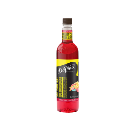 JARABE DAVINCI SOUR GUMMY CANDY BOTELLA 750 ML